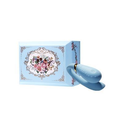 Смартвібратор для пар Zalo &mdash; Fanfan Royal Blue SO6668 фото