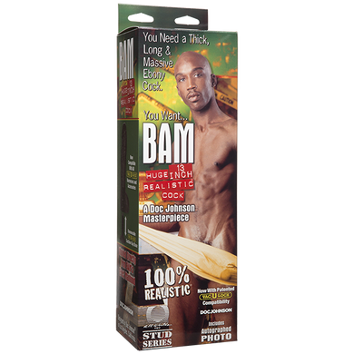 Фалоімітатор Doc Johnson BAM - Huge 13 Inch Realistic Cock SO2819 фото