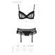 Сексуальный комплект с поясом для чулок LOVELIA SET black L/XL - Passion SO4777 фото 7