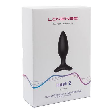 Анальна смарт вібропробка Lovense Hush 2, розмір S SO6350 фото