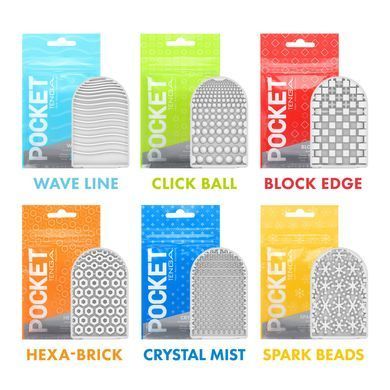 Мастурбатор TENGA Pocket Click Ball SO5595 фото