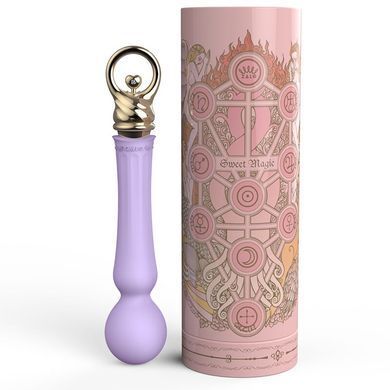 Вибромассажер с подогревом Zalo Sweet Magic - Confidence Wand Fantasy Violet SO6677 фото
