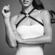Портупея Bijoux Indiscrets MAZE &mdash; Cross Chest Harness Black SO6635 фото 2