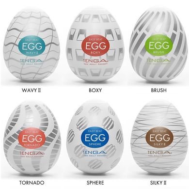 Набор яиц-мастурбаторов Tenga Egg New Standard Pack (6 яиц) SO5493 фото