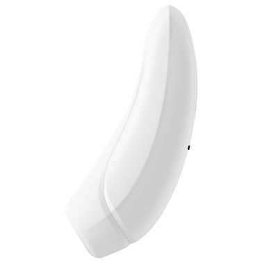 Вакуумный клиторальный стимулятор Satisfyer Curvy 1+ White SO3781 фото