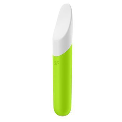 Минивибратор с гибким язычком Satisfyer Ultra Power Bullet 7 Green SO5435 фото