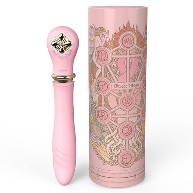 Пульсатор с подогревом Zalo Sweet Magic - Desire Fairy Pink, турбо режим SO6678 фото