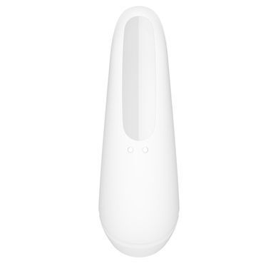 Вакуумный клиторальный стимулятор Satisfyer Curvy 1+ White SO3781 фото
