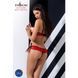 Комплект белья CHERRY SET OpenBra red XXL/XXXL - Passion Exclusive: открытый лиф, трусики-юбочка PS25509 фото 4