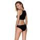 Трусики з прозорою вставкою Passion PS006 PANTIES black, size S SO4233 фото 4
