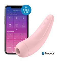Вакуумный клиторальный стимулятор Satisfyer Curvy 2+ Pink SO3782 фото