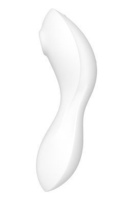 Вакуумний стимулятор із вібрацією Satisfyer Curvy Trinity 5 (White) SO6725 фото