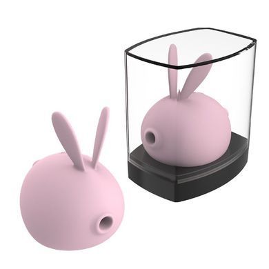 Вакуумный клиторальный стимулятор с вибрацией KisToy Miss KK Pink SO3620 фото
