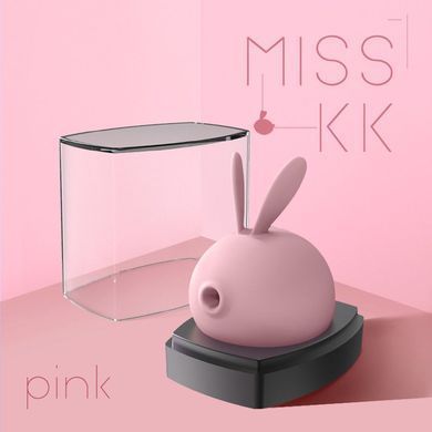 Вакуумный клиторальный стимулятор с вибрацией KisToy Miss KK Pink SO3620 фото