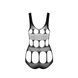 Сексуальний боді з вирізами Passion BS083 black SO4738 фото 6