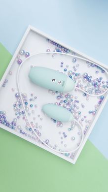 Вакуумний стимулятор з віброяйцем 2-в-1 KisToy Miss VV Cyan SO3621 фото