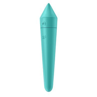Смарт-мінівібратор Satisfyer Ultra Power Bullet 8 Turquoise SO5437 фото