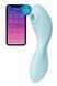 Вакуумний стимулятор із вібрацією Satisfyer Curvy Trinity 5 (Blue) SO6726 фото 1