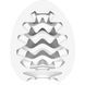 Мастурбатор-яйце Tenga Egg Wavy II Cool з подвійним хвилястим рельєфом та охолоджувальним ефектом SO6594 фото 2