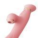 Вібратор з підігрівом та вакуумною стимуляцією клітора Zalo - ROSE Vibrator Strawberry Pink SO6680 фото 4