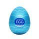Мастурбатор-яйце Tenga Egg Wavy II Cool з подвійним хвилястим рельєфом та охолоджувальним ефектом SO6594 фото 1
