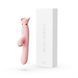 Вібратор з підігрівом та вакуумною стимуляцією клітора Zalo - ROSE Vibrator Strawberry Pink SO6680 фото 7