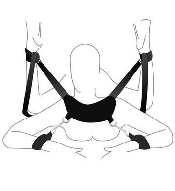 Набір для фіксації BDSM Bondage Fetish Girl Simple SO5167 фото