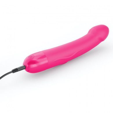 Вібратор Dorcel Real Vibration M Magenta 2.0, діаметр 3,7см, перезаряджається, для точки G, водостій SO3571 фото