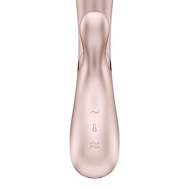 Смарт вібратор-кролик із підігрівом Satisfyer Hot Lover Nude SO5543 фото
