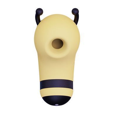 Вакуумный стимулятор с микротоками CuteVibe Beebe Yellow, на палец SO6550 фото