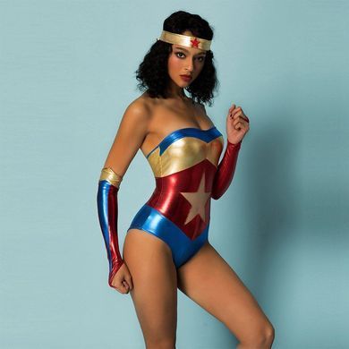 Эротический ролевой костюм Wonder Woman S/M SO3699 фото