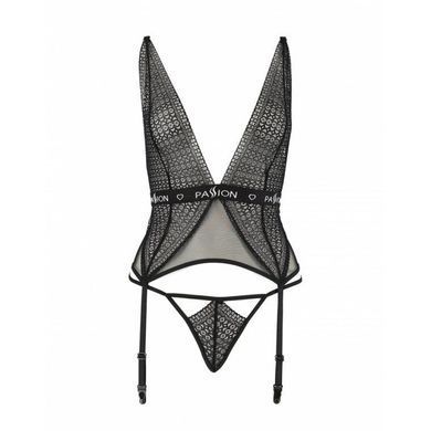 MIRAJANE CORSET black S/M - Passion Exclusive PS26408 фото