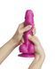 Реалістичний фалоімітатор Strap-On-Me Sliding Skin Realistic Dildo Fuchsia - S, ефект рухливої шкіри SO6254 фото 2
