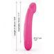 Вібратор Dorcel Real Vibration M Magenta 2.0, діаметр 3,7см, перезаряджається, для точки G, водостій SO3571 фото 4
