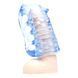 Мастурбатор Fleshlight Fleshskins Grip Blue Ice, надійна фіксація на руці, відмінно для пар та мінет F16623 фото 2