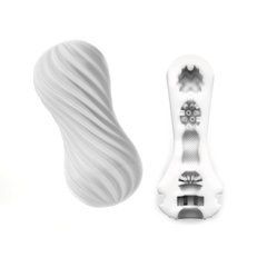 Мастурбатор Tenga FLEX Silky White с изменяемой интенсивностью, можно скручивать SO1645 фото