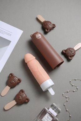 Вибратор KisToy Mr.Ted, реалистичный вибратор под видом мороженого, диаметр 43мм SO3623 фото