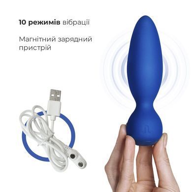 Анальная вибропробка Adrien Lastic Little Rocket макс. диаметр 3,5см, soft-touch SO4482 фото