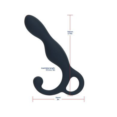 Масажер простати Lux Active &ndash; LX1 &ndash; Anal Trainer 5.75" &ndash; Dark Blue SO6837 фото