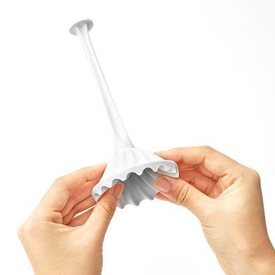 Мастурбатор Tenga FLEX Silky White с изменяемой интенсивностью, можно скручивать SO1645 фото
