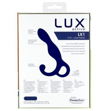 Масажер простати Lux Active &ndash; LX1 &ndash; Anal Trainer 5.75" &ndash; Dark Blue SO6837 фото