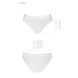 Трусики з прозорою вставкою Passion PS006 PANTIES white, size S SO4237 фото 5