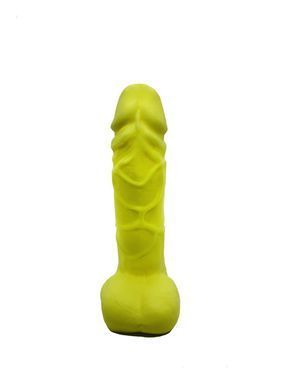 Крафтовое мыло-член с присоской Чистый Кайф Yellow size M натуральное SO2643 фото