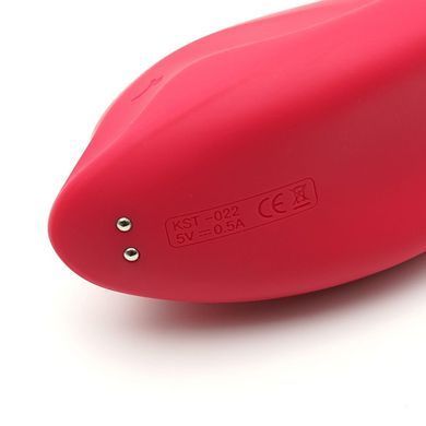 Вибратор и клиторальный стимулятор Kistoy Heidi Red SO3624 фото