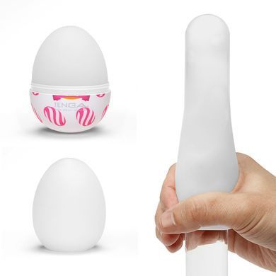 Мастурбатор-яйцо Tenga Egg Curl с рельефом из шишечек SO5498 фото