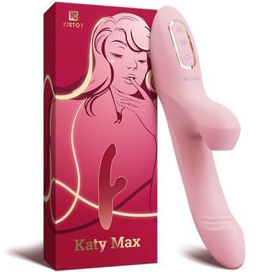 Вибратор-кролик с вращением ствола и вакуумной стимуляцией KisToy Katy Max SO4952 фото
