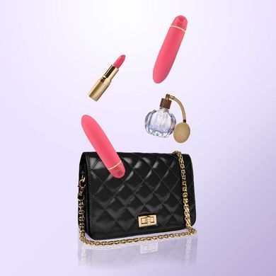 Віброкуля RIANNE S &mdash; Classique Vibe мінівібратор на 7 режимів, чохол-косметичка Coral SO3877 фото