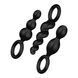 Набір анальних іграшок Satisfyer Plug black (set of 3) &mdash; Booty Call, макс. діаметр 3 см SO2323 фото 1
