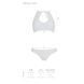 Комплект: бра, трусики з ажурним декором та відкритим кроком Ursula Set white S/M &mdash; Passion SO5845 фото 5