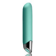 Мощный вибратор Rocks Off Chaiamo Teal, soft-touch силикон, до 3-х часов работы, водостойкий SO2398 фото